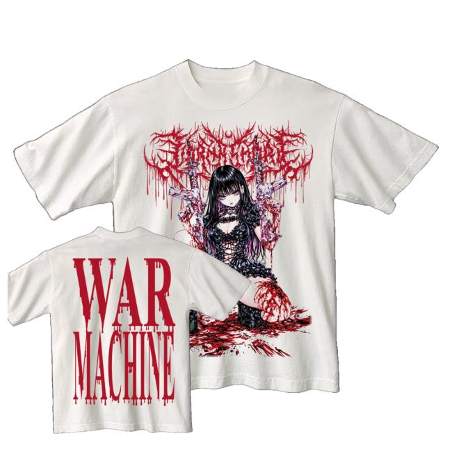 Lorna Shore Band Merch Store Shop Lorna Shore Anime Gun Shirt 3 Lorna Shore Band Merch Store Shop Lorna Shore Anime Gun Shirt