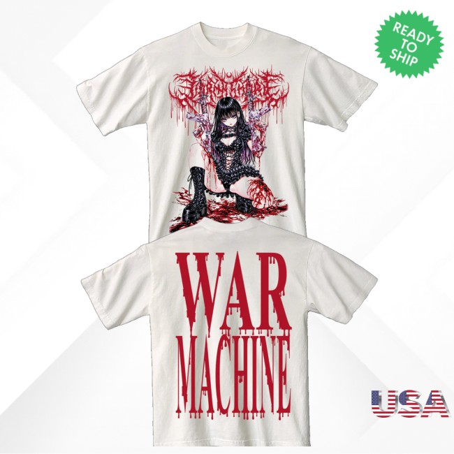 Lorna Shore Merch Store Lorna Shore Anime Gun Shirt