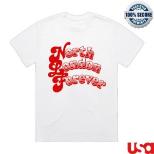 Louis Dunford Be Lucky Last Orders Merch Store Shop North London Forever White T-Shirt