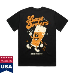 Louis Dunford Store Merch Be Lucky Last Orders Black Shirt