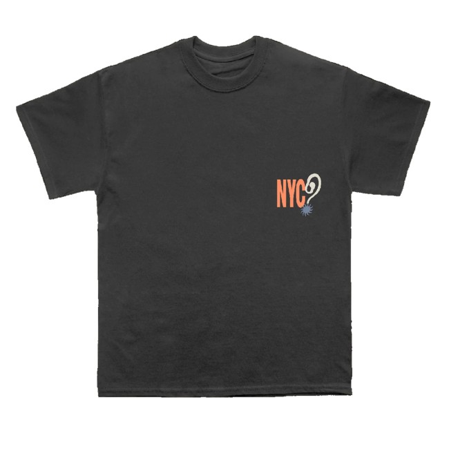 Louis Tomlinson Merch Shop Hdwgh Msg New York Black Shirt