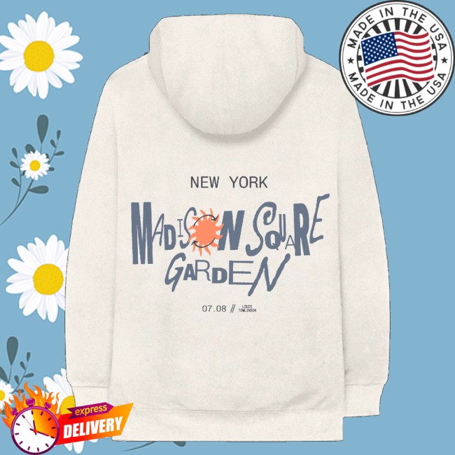 Louis Tomlinson Merch Shop Hdwgh Msg New York Ivory Hoodie