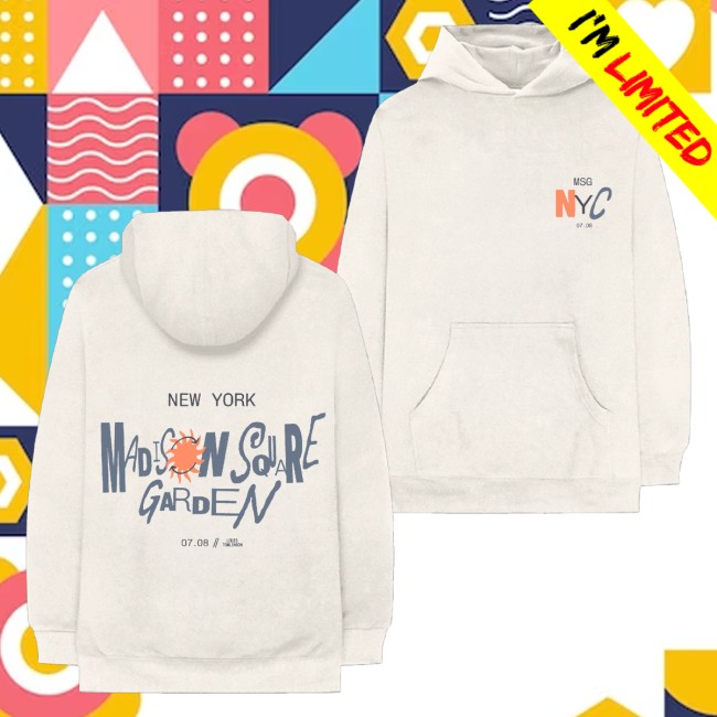 Louis Tomlinson Merch Shop Hdwgh Msg, New York Ivory Hoodie