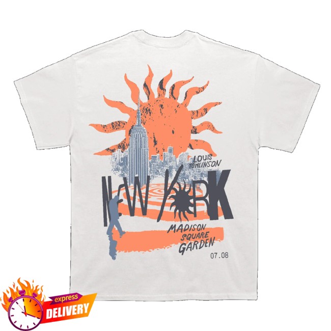 Louis Tomlinson Merch Shop Hdwgh Msg New York Natural Shirt