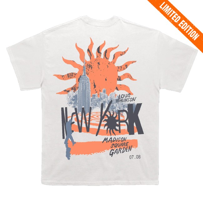 Louis Tomlinson Merch Shop Hdwgh Msg, New York Natural T-Shirt