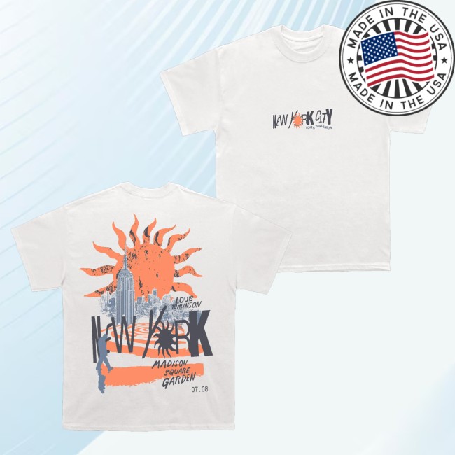 Louis Tomlinson Merch Shop Hdwgh Msg, New York Natural T-Shirt