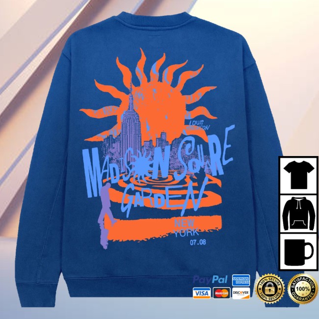 Louis Tomlinson Merch Shop Hdwgh Msg, New York Royal Blue Crewneck
