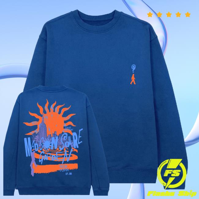 Louis Tomlinson Store Merch Shop Hdwgh Msg, New York Royal Blue Crewneck