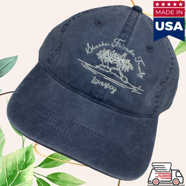 Loverboy Merch Store Sharks, Friends, Family Classic Hat 3 Loverboy Merch Store Sharks, Friends, Family Classic Hat