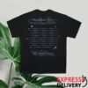 Madison Beer Merch Store Locket Tour Black Shirt