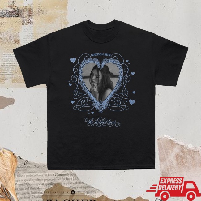 Madison Beer Merch Store Locket Tour Black Shirt 4 Madison Beer Merch Store Locket Tour Black Shirt