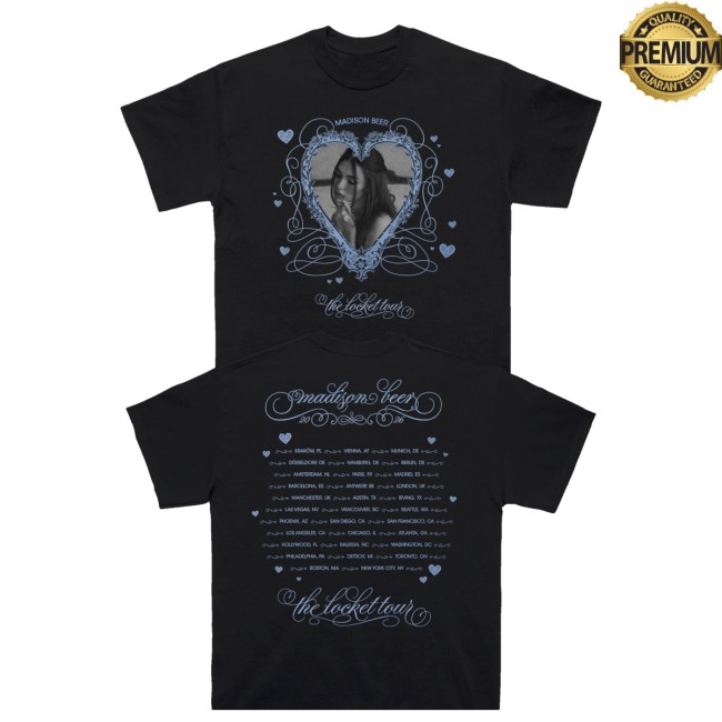 Madison Beer Merch Store Locket Tour Black Shirt 5 Madison Beer Merch Store Locket Tour Black Shirt
