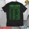 Madra Salach Merch Store Black & Green Spring 2026 Tour Shirt 1 Madra Salach Merch Store Black & Green Spring 2026 Tour Shirt