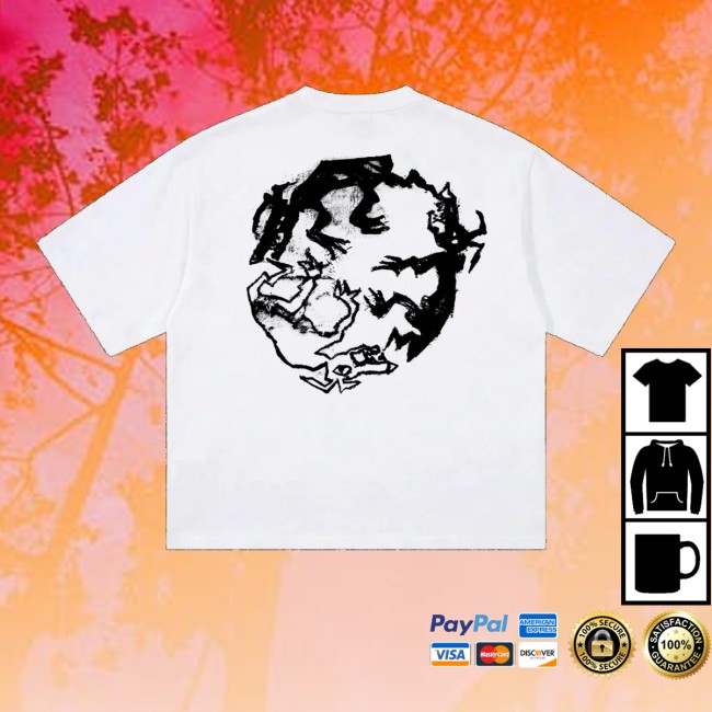 Madra Salach Merch Store White & Black Logo Shirt 3 Madra Salach Merch Store White & Black Logo Shirt