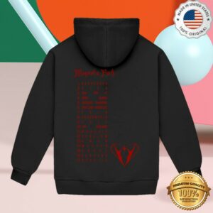 Magnolia Park Store Merch Nav Album Hoodie Black