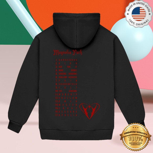Magnolia Park Store Merch Nav Album Hoodie Black 3 Magnolia Park Store Merch Nav Album Hoodie Black