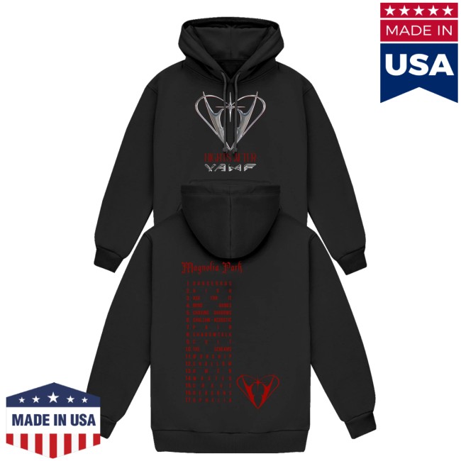 Magnolia Park Store Merch Nav Album Hoodie Black 5 Magnolia Park Store Merch Nav Album Hoodie Black