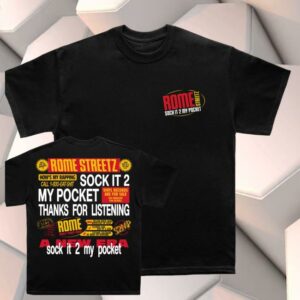 Mass Appeal Merch Shop Rome Streetz S2mp T-Shirt Black
