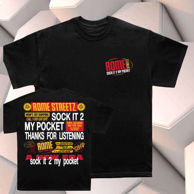 Mass Appeal Merch Shop Rome Streetz S2mp T-Shirt Black 3 Mass Appeal Merch Shop Rome Streetz S2mp T-Shirt Black