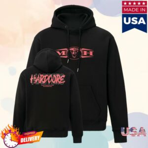 Masters Of Hardcore Merch Shop Store Moh Red Hardcore Boxy Hoodie