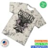 Mastodon Merch Store Swirl Silhouette Crystal Silver Tee