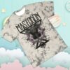 Mastodon Merch Store Swirl Silhouette Crystal Silver Tee