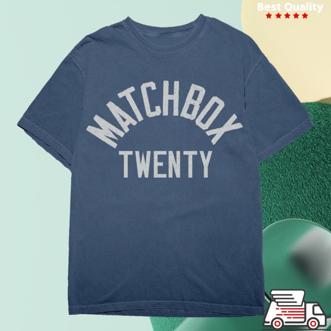 Matchbox Twenty Merch Store Askew Blue Tee 3 Matchbox Twenty Merch Store Askew Blue Tee