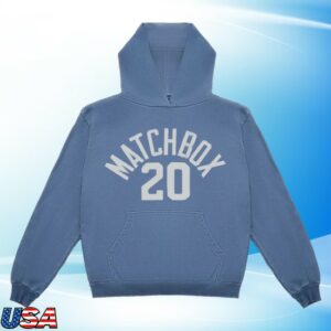 Matchbox Twenty Merch Store Collegiate Blue Hoodie