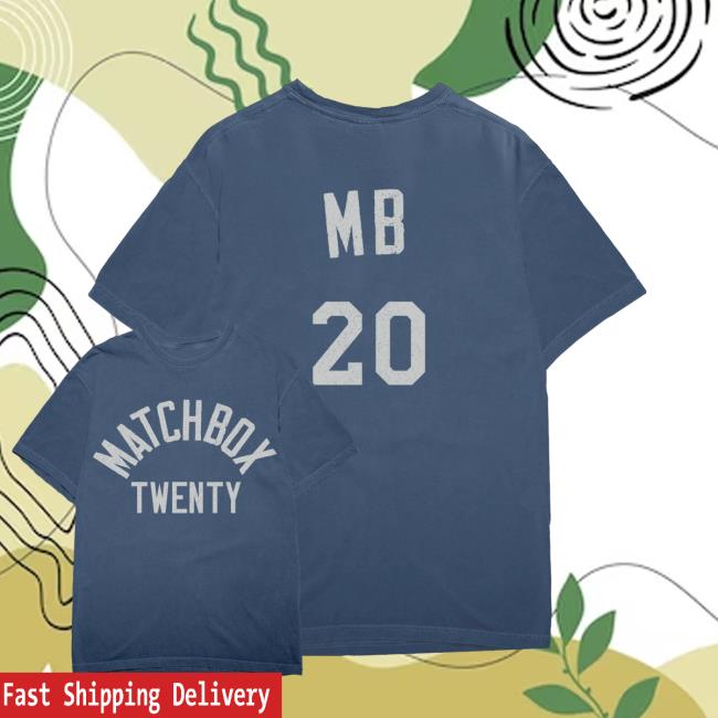 Matchbox Twenty Merch Store Shop Askew Blue Tee 3 Matchbox Twenty Merch Store Shop Askew Blue Tee