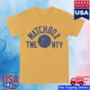 Matchbox Twenty Merch Store Shop Basketball Yellow Tee