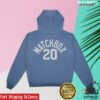 Matchbox Twenty Merch Store Shop Collegiate Blue Hoodie