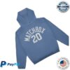 Matchbox Twenty Merch Store Shop Collegiate Blue Hoodie