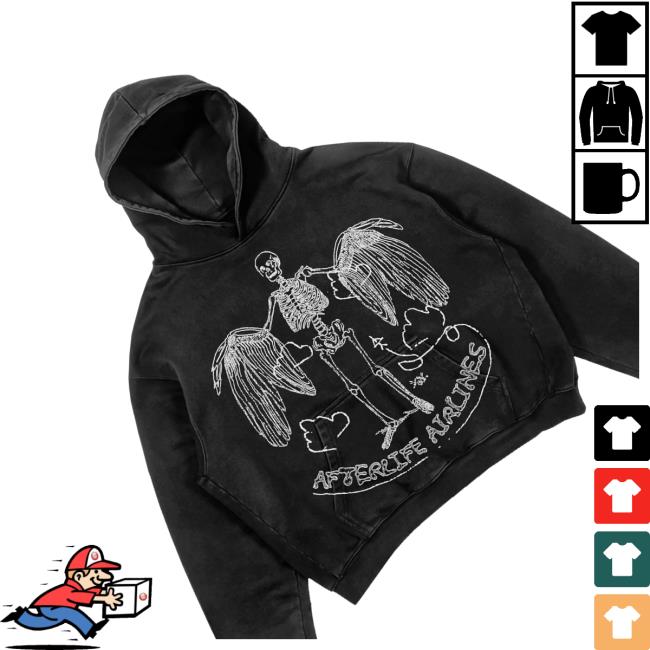 Maud Store Merch Afterlife Airlines Hoodie