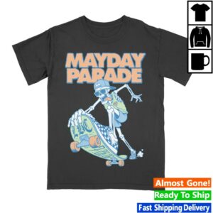 Mayday Parade Store Merch Live In Long Beach Black Shirt