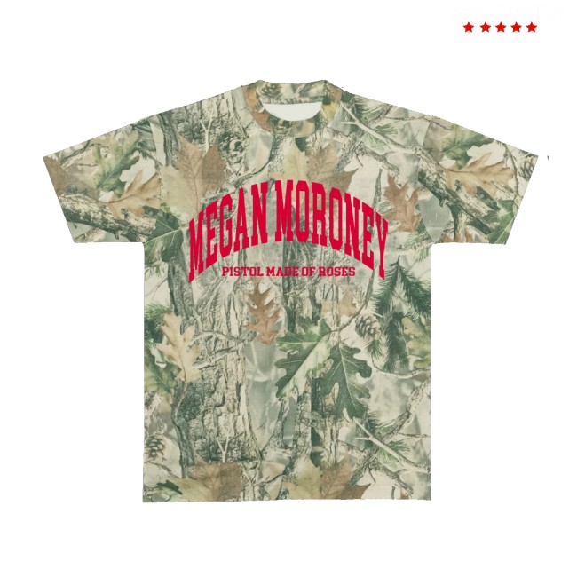 MeganMoroney Merch Shop Pistol Made Of Roses Camo Tee 2 MeganMoroney Merch Shop Pistol Made Of Roses Camo Tee
