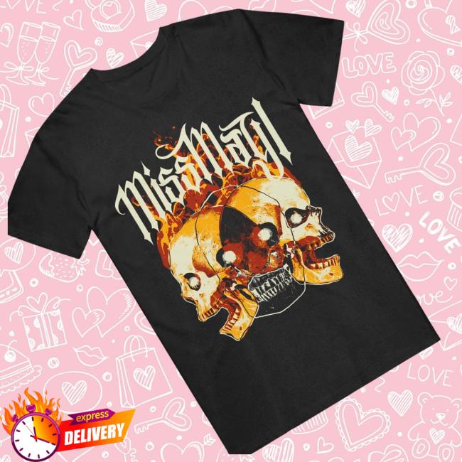 Merchnow Store Shop Miss May I Flaming Skulls Black T-Shirt 3 Merchnow Store Shop Miss May I Flaming Skulls Black T-Shirt