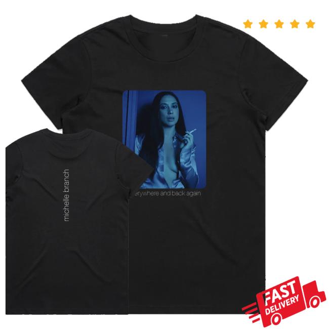 Michelle Branch Merch Store Everywhere And Back Again Photo Tee 3 Michelle Branch Merch Store Everywhere And Back Again Photo Tee