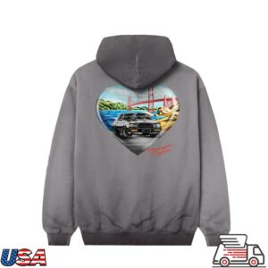 Midnight Organic Merch Store Bay Love Hoodie