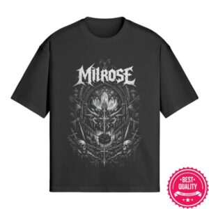 Milrose Music Store Merch Milrose Cathedral Of Bones T Shirt