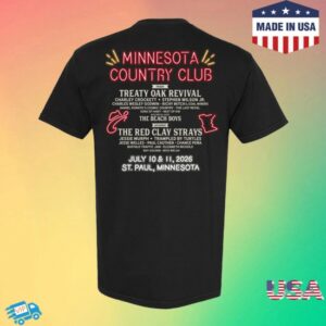 Minnesota Country Club Store Merch Neon Lineup Shirt