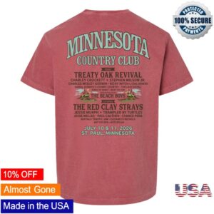 Minnesota Country Club Store Merch Youth Camper Van Lineup Shirt