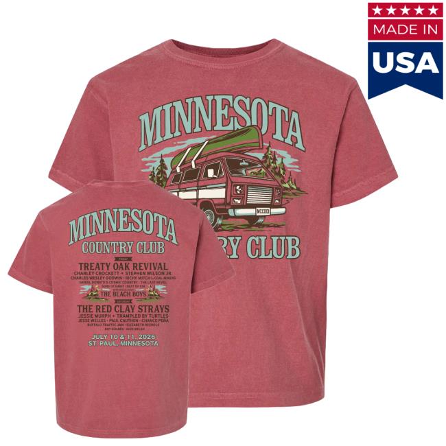 Minnesota Yacht Club Festival Merch Store Shop Camper Van Lineup Tee 3 Minnesota Yacht Club Festival Merch Store Shop Camper Van Lineup Tee