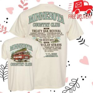 Minnesota Yacht Club Festival Merch Store Shop Camper Van Lineup Tee