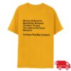 Miss Jill Scott Merch Store Jill Scott Album List Tee Gold