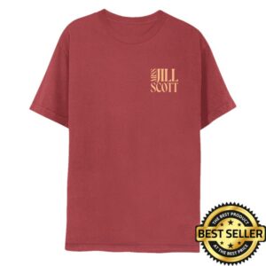Miss Jill Scott Merch Store Twtmc Red Monochrome Tee