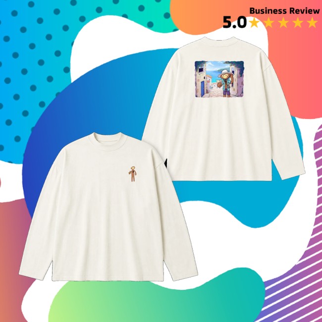 Monke Clothing Merch Store Lost Abroad Long Sleeve Shirt