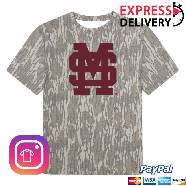 Mossy Oak Store Merch Msu M Over S Tee 2 Mossy Oak Store Merch Msu M Over S Tee