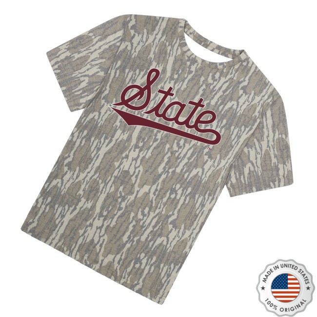 Mossy Oak Store Merch Msu Script Tee 3 Mossy Oak Store Merch Msu Script Tee