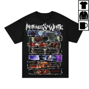 Motionless In White Merch Store Fuck Bootleggers T-Shirt Black