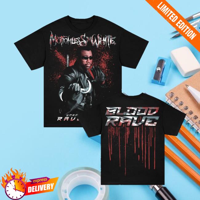 Motionless In White Merch Shop Scranton Pa Ravecore T-Shirt Black 2 Motionless In White Merch Shop Scranton Pa Ravecore T-Shirt Black